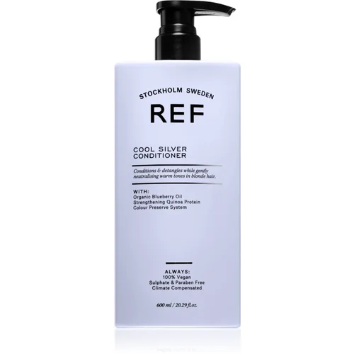 REF Cool Silver Conditioner hidratantni regenerator za neutralizaciju žutih tonova 600 ml