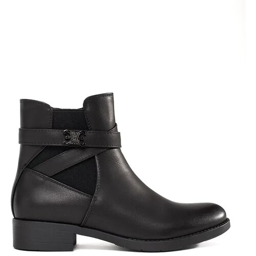 Shelvt Women&amp;#039;s black ankle boots Slike