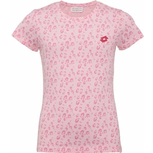 Lotto ARWEN Majica kratkih rukava za djevojčice, ružičasta, veličina