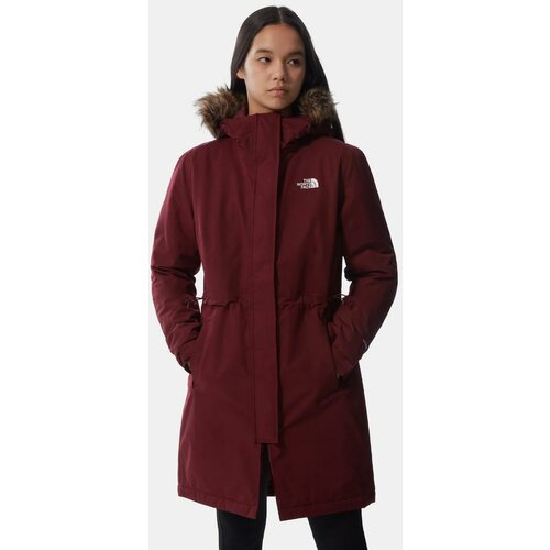 The North Face ženska jakna w recycled zaneck parka crvena Slike
