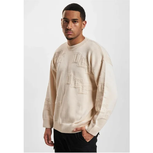 DEF Men's sweater Knit sand