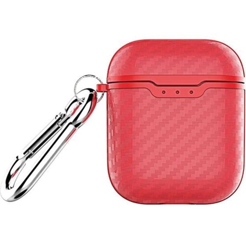 Beline AIRPODS CARBON COVER ETUI ZA AIRPODS 1/2 RDEČA RDEČA ZA&amp;Scaron;ČITA, (21967119) Slike