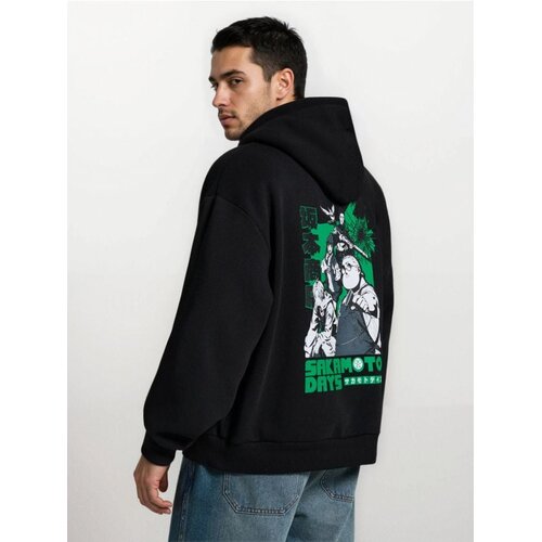 Sinsay Hoodie s tiskom Sakamoto Days Cijene