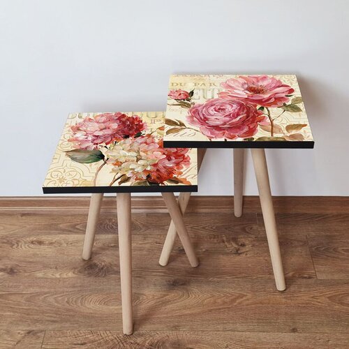 Hanah home set klub stočića 2Shp457, 2 komada, Šareni Cene