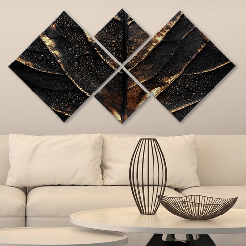 Wallity slika 4MDF264262462, 60x115 cm, 4 dijela Cene