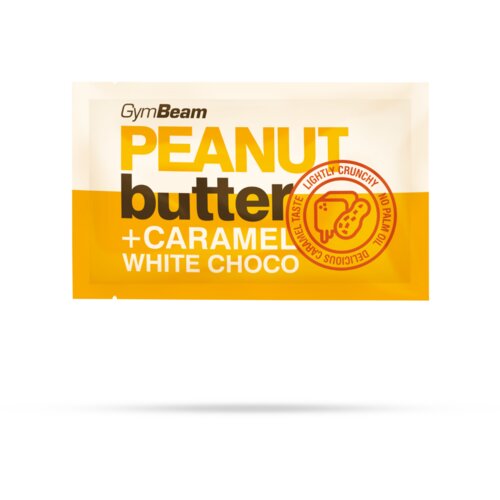 GymBeam sample peanut butter with caramel white chocolate 30g Cene