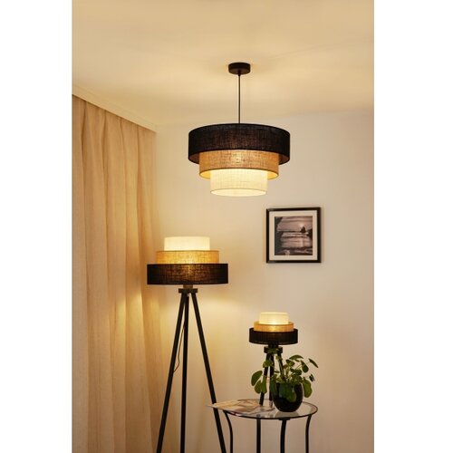  Brilagi - Stona lampa ASPEN LUNETA 1xE27/15W/230V crna/bež/krem Slike