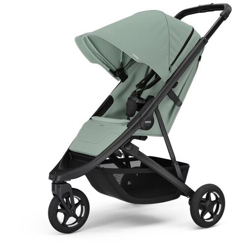 Thule Spring 2 sportska kolica - Mist Green on Black Slike