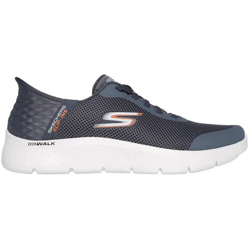 Skechers muške patike go walk flex slip ins, sive Slike