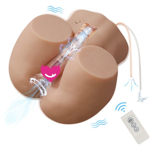 HiSmith SQ-MAS50108V Lorna Sucking Vibrating Ass Realistic Silicone Sex Doll Masturbator with Remote Control Cene