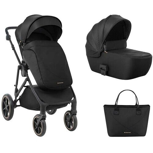 Kikka Boo Kolica Thea 2in1 set sa tvrdom korpom Black ( KKB20134 ) Slike
