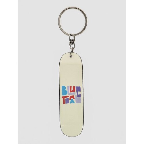 Blue Tomato Skate Keychain beige script Cene