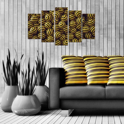 Wallity Set Slika 5MX-54, 5 Delova Cene