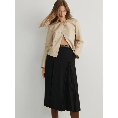Reserved Ladies` skirt & belt - črna
