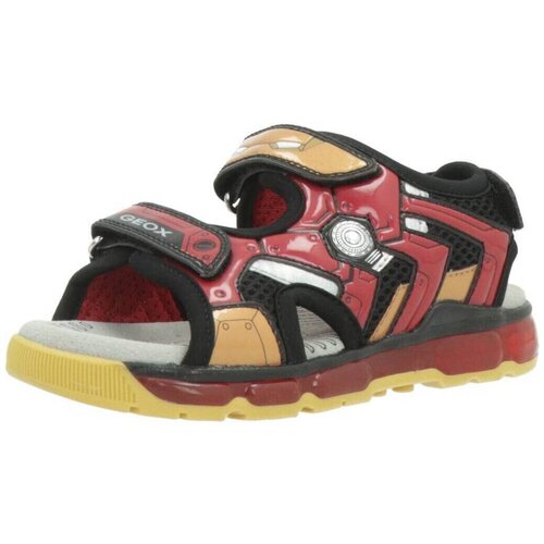 Geox Sandali & Odprti čevlji J SANDAL ANDROID BOY Rdeča Cene