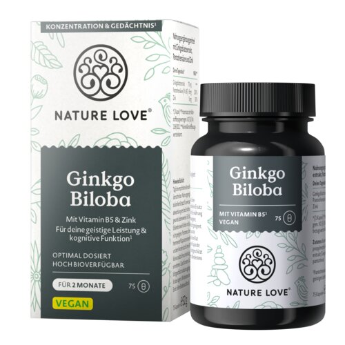 Nature Love Ginkgo Biloba - 75 kaps. Slike