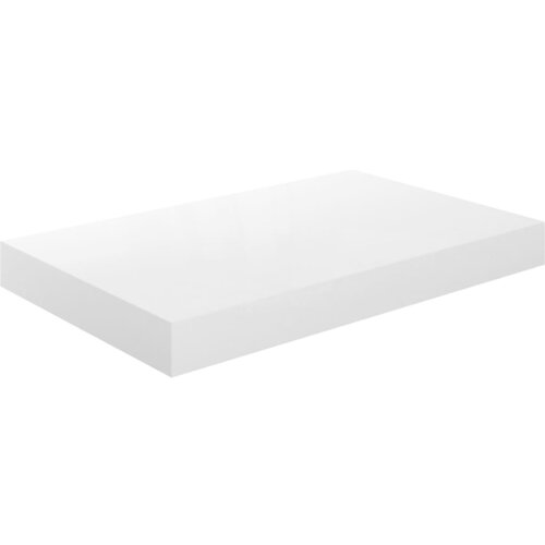 Maison Chic Lebdeča Stenska polica - Viseča Polica sijaj bela 40x23x3,8 cm MDF, (21784594) Cene