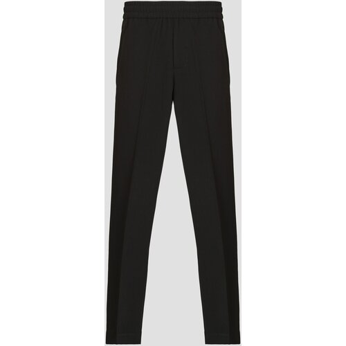 OLAF TAILORED SLIM ELASTICATED PANTS Crna Cijene