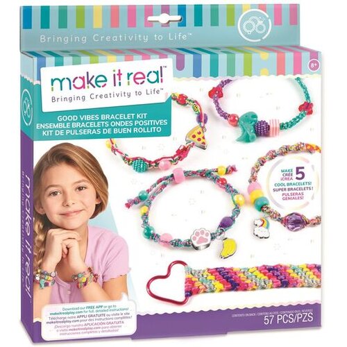 MAKE IT REAL Make It Real: Set za izdelavo nakita DIY - Dobro razpoloženje Cene