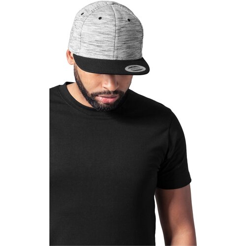 Flexfit Melange Crown Snapback Stripes blk/grey Slike