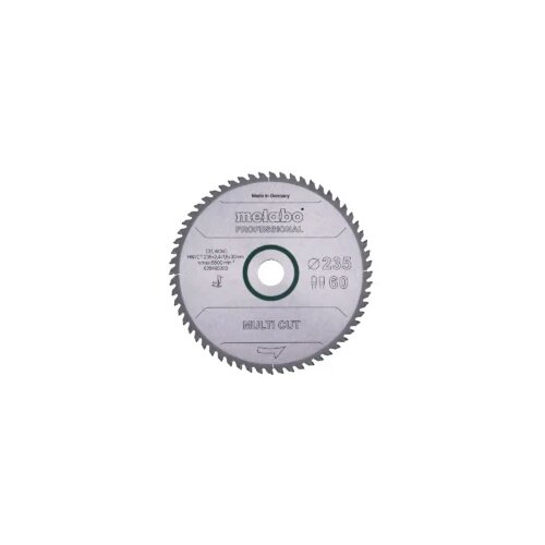 Metabo list kružne pile/cirkulara 235 x 2.4/1.8&amp;times;30 Multi Cut Professional 628495000 Slike