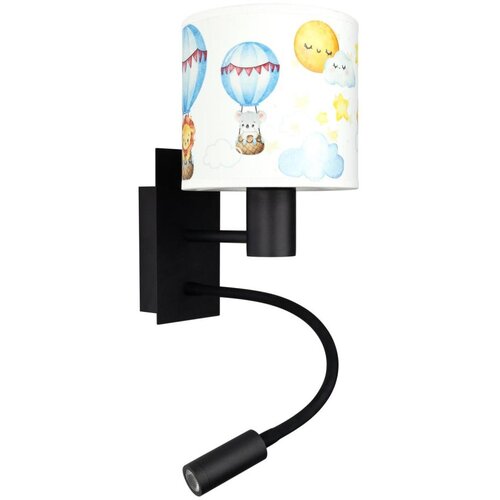 Brilagi LED fleksibilna lampa BOBO 1xE27/25W/230V + LED/3W crna/bela/sa životinjskim motivima Cene