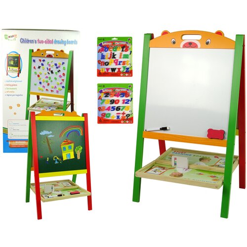  Drvena ploča za učenje 2u1 Magnetic sa brojevima i slovima Cijene