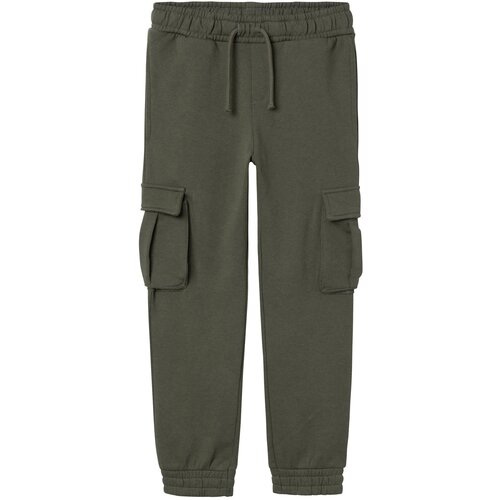 Name it Hlače &amp;#039;Ollie&amp;#039; temno zelena Slike
