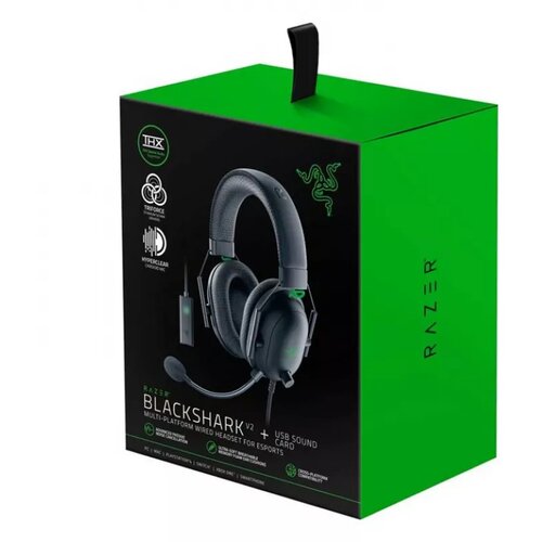 Razer Slušalke BlackShark V2, z USB zvočno kartico Cene