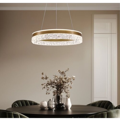  Frozi Visilica Zlatna 32W 3000K LED ( 15023 ) Slike