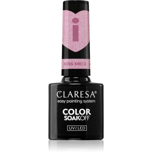 Claresa trajni lak za nokte uv/led kiss me 2 5g Slike