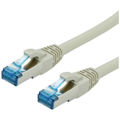 Value 21.99.1990 RJ45 omrežni kabel\, Patch kabel CAT 6a S/FTP 1.50 m siva 1 kos, (20420377) Cene