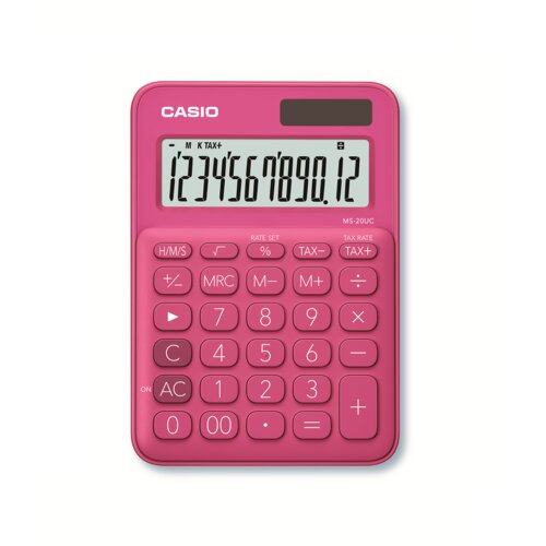 Casio kalkulator ms 20 uc crveni Slike