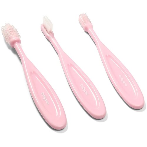 BabyOno Set četkica za bebe, roza Cijene