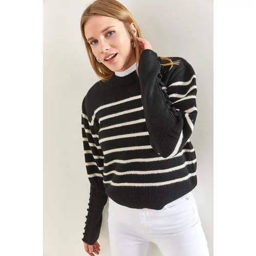 Bianco Lucci Sweater - Black - Regular fit