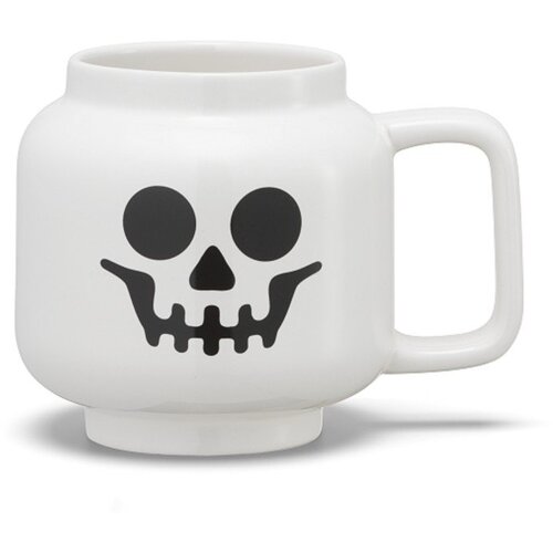 Lego Bela keramična otroška skodelica za latte 255 ml Skeleton – Cene