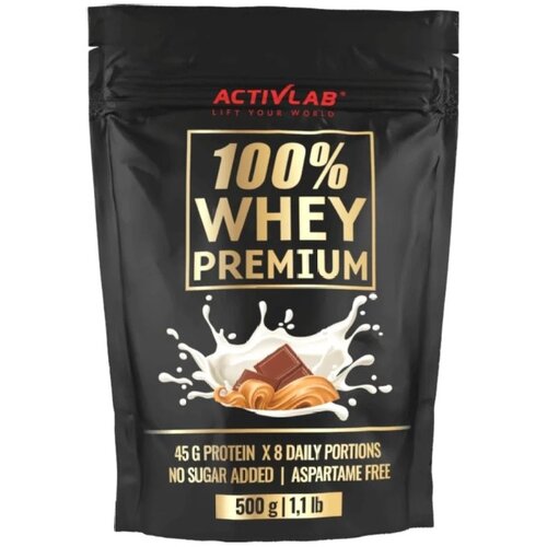 ACTIVLAB 100% Whey Premium z okusom ara&scaron;idovo maslo s čokolado (500 g) Cene