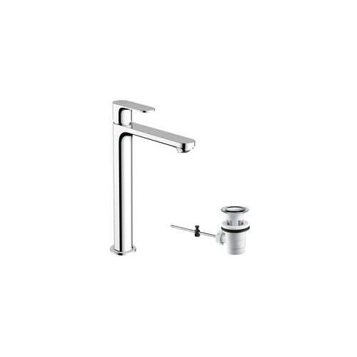 Hansgrohe Rebris S 240 Chrome baterija (slavina) za umivaonik sa odlivnim ventilom sifona pop-up 72580000 Cene