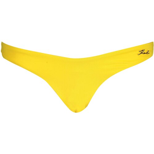 KARL LAGERFELD BEACHWEAR WOMEN'S BOTTOM SWIMSUIT YELLOW Cene