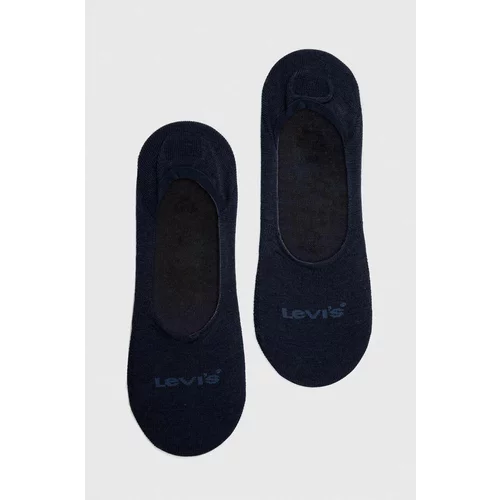 Levi's Nogavice 2-pack mornarsko modra barva