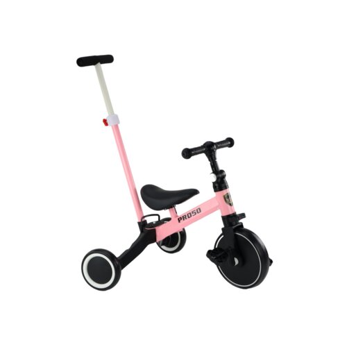 PRO50 Tricikl s ručkom za guranje roze boje Slike