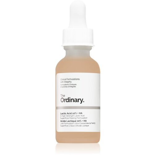 The Ordinary Lactic Acid 10% + HA 2% zaglađujući eksfolijacijski serum 30 ml Slike