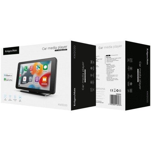Kr&amp;uuml;ger&amp;amp;Matz Avto radio KM2016, 1DIN, 6.36&amp;quot;, CarPlay/AndroidAuto Slike