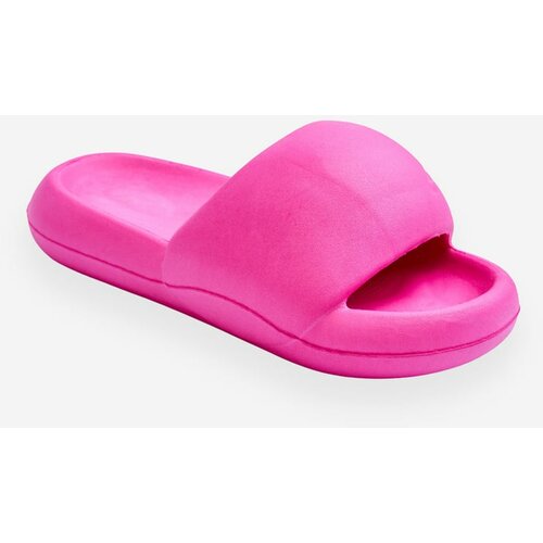 Kesi Women's lightweight foam slippers on Fuchsie Milton platform Slike