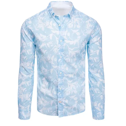 DStreet DX2264 men's blue shirt