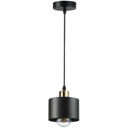  Visilica na sajli 1xE27/35W/230V prečnik 12 cm crna/zlatna Cene