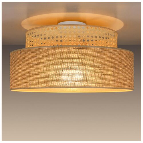  plafonsko svetlo boho, 1xE27/60W/230V, prečnik 40 cm, od ratana Cene