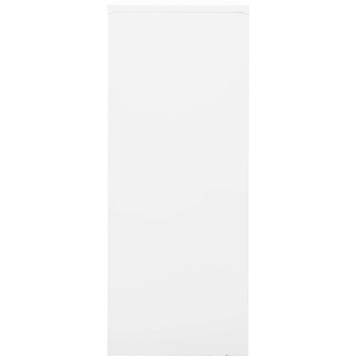 VidaXL Pisarni&amp;scaron;ka omara bela 90x40x102 cm jeklo Slike