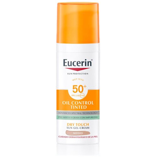 EUCERIN® Tinted Sunscreen Gel-Cream Oil Control Dry Touch SPF 50 Cene