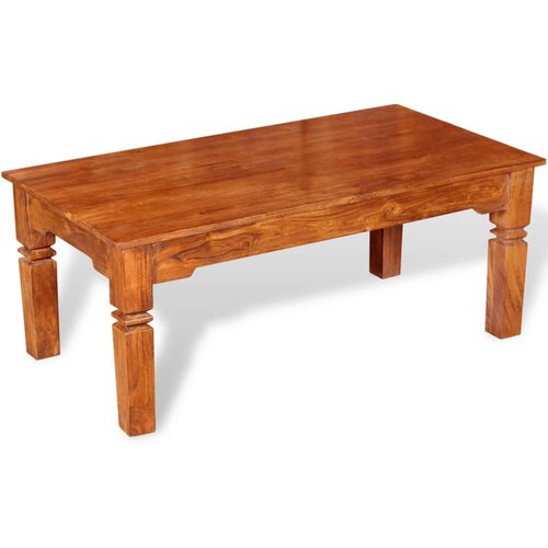 vidaXL Stolić za kavu od masivnog drva 110 x 60 x 45 cm Cene